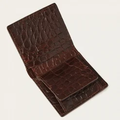 Adon Portfel, Brazowy Wzor Krokodyla