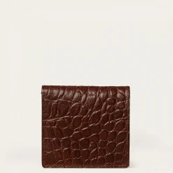 Adon Portfel, Brazowy Wzor Krokodyla