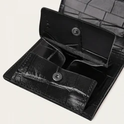 Adon Portfel, Czarny Wzor Krokodyla
