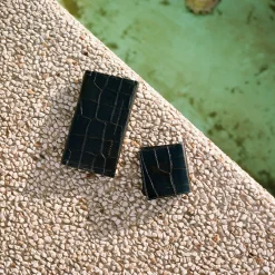 Adon Portfel, Czarny Wzor Krokodyla