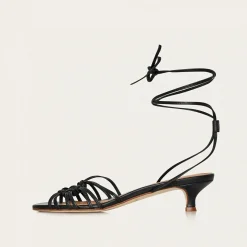 Amfi Kitten Sandaly, Czarny