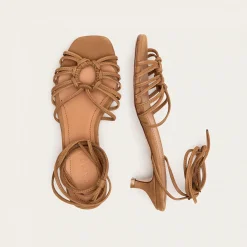 Amfi Kitten Sandaly, Karmelowy