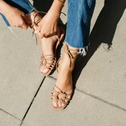 Amfi Kitten Sandaly, Karmelowy