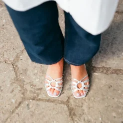 Amfi Kitten Sandaly, Srebrny