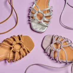 Amfi Kitten Sandaly, Srebrny