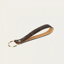 Brelok Na Klucze, Brazowy Wzor Krokodyla