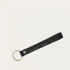 Brelok Na Klucze, Czarny Wzor Krokodyla