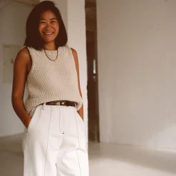 Cienki Pasek Z Klamra, Brazowy Wzor Krokodyla