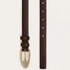 Cienki Pasek Z Klamra, Ciemny Braz