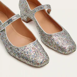 Dora Czółenka Na Niskim Obcasie, Confetti