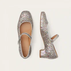 Dora Czółenka Na Niskim Obcasie, Confetti