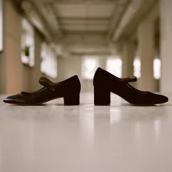 Dora Czółenka Na Niskim Obcasie, Czarny