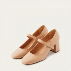 Dora Czółenka Na Wysokim Obcasie, Biszkoptowy