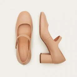 Dora Czółenka Na Wysokim Obcasie, Biszkoptowy