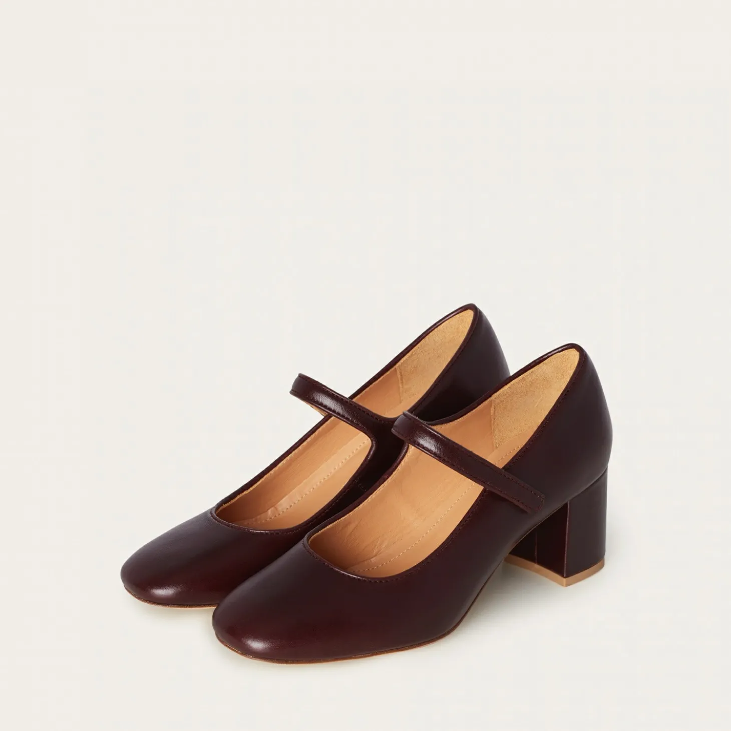 Dora Czółenka Na Wysokim Obcasie, Mahoniowy