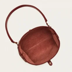 Hug Bag Torebka L, Bordowy