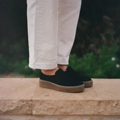 Kulit Mokasyny, Czarny Welur