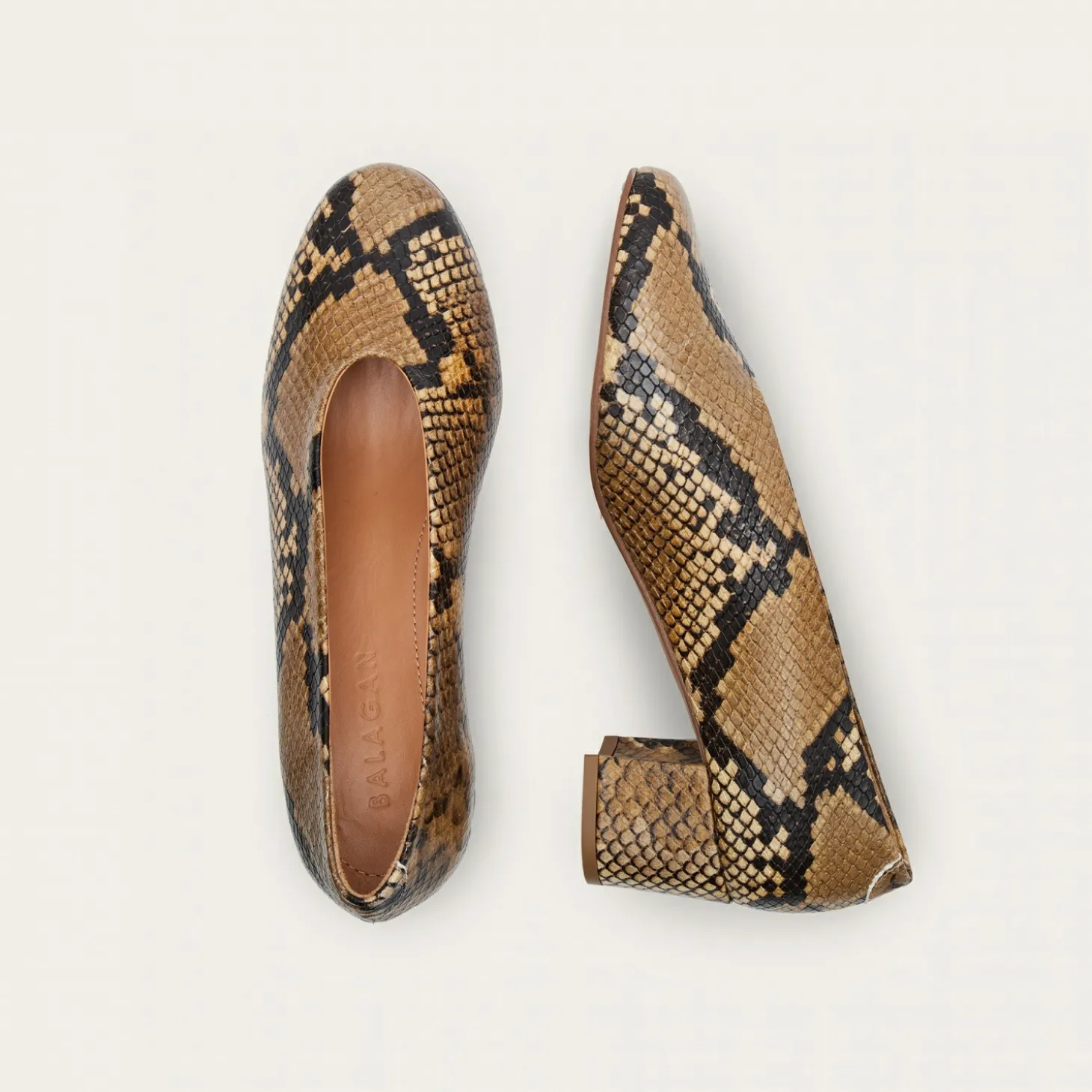 Leilot Czółenka, Brazowy Wzor Pytona