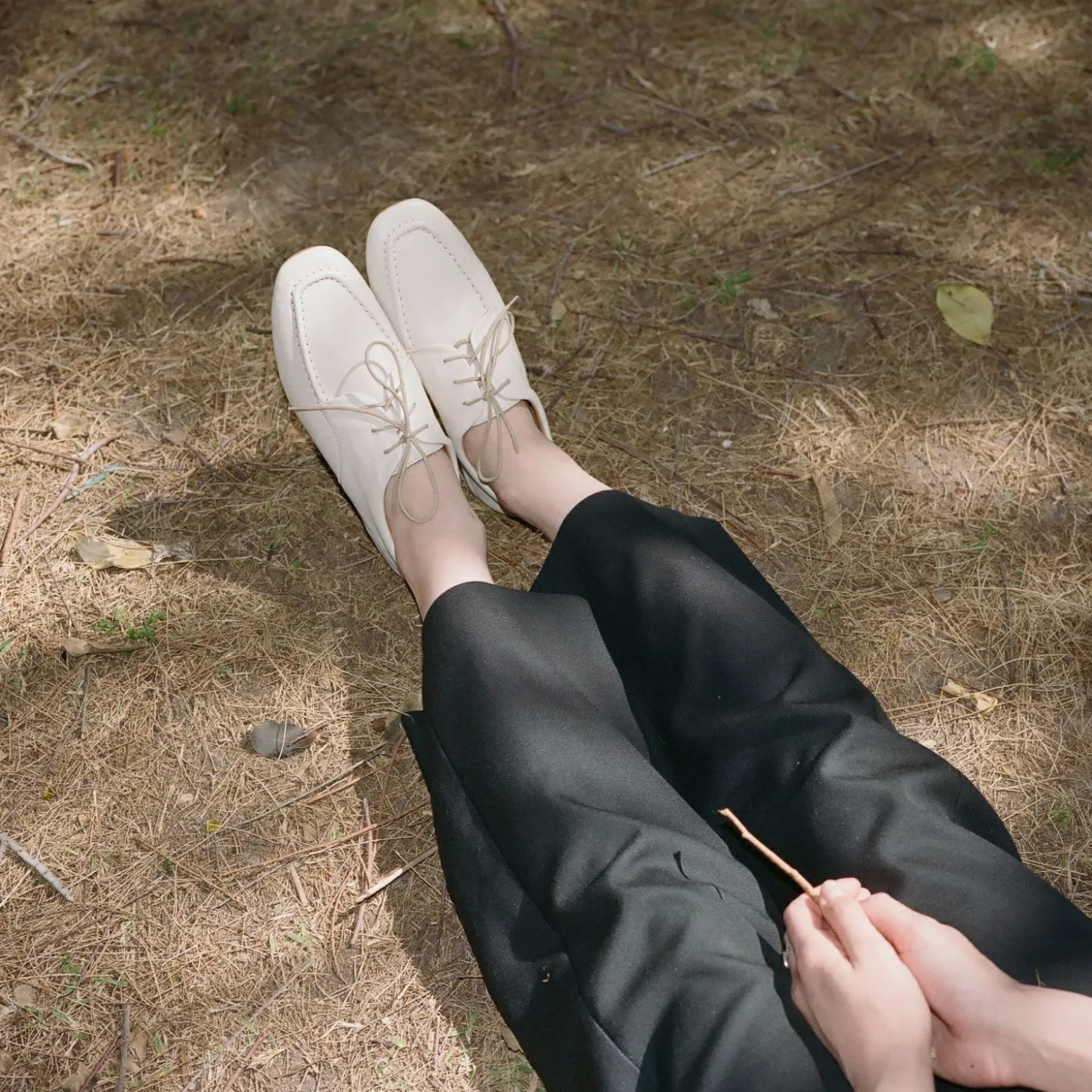 Lila Półbuty, Alabaster