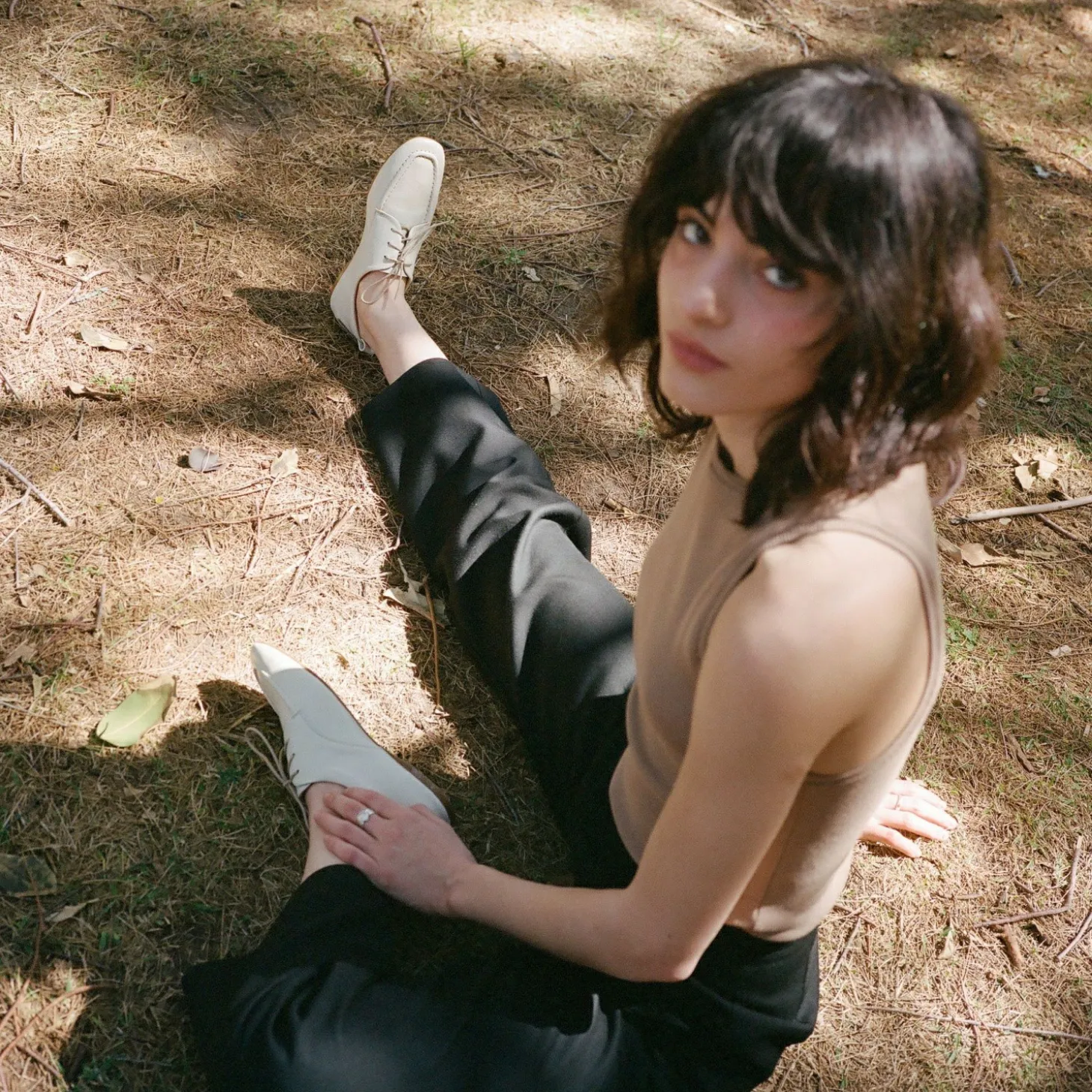 Lila Półbuty, Alabaster