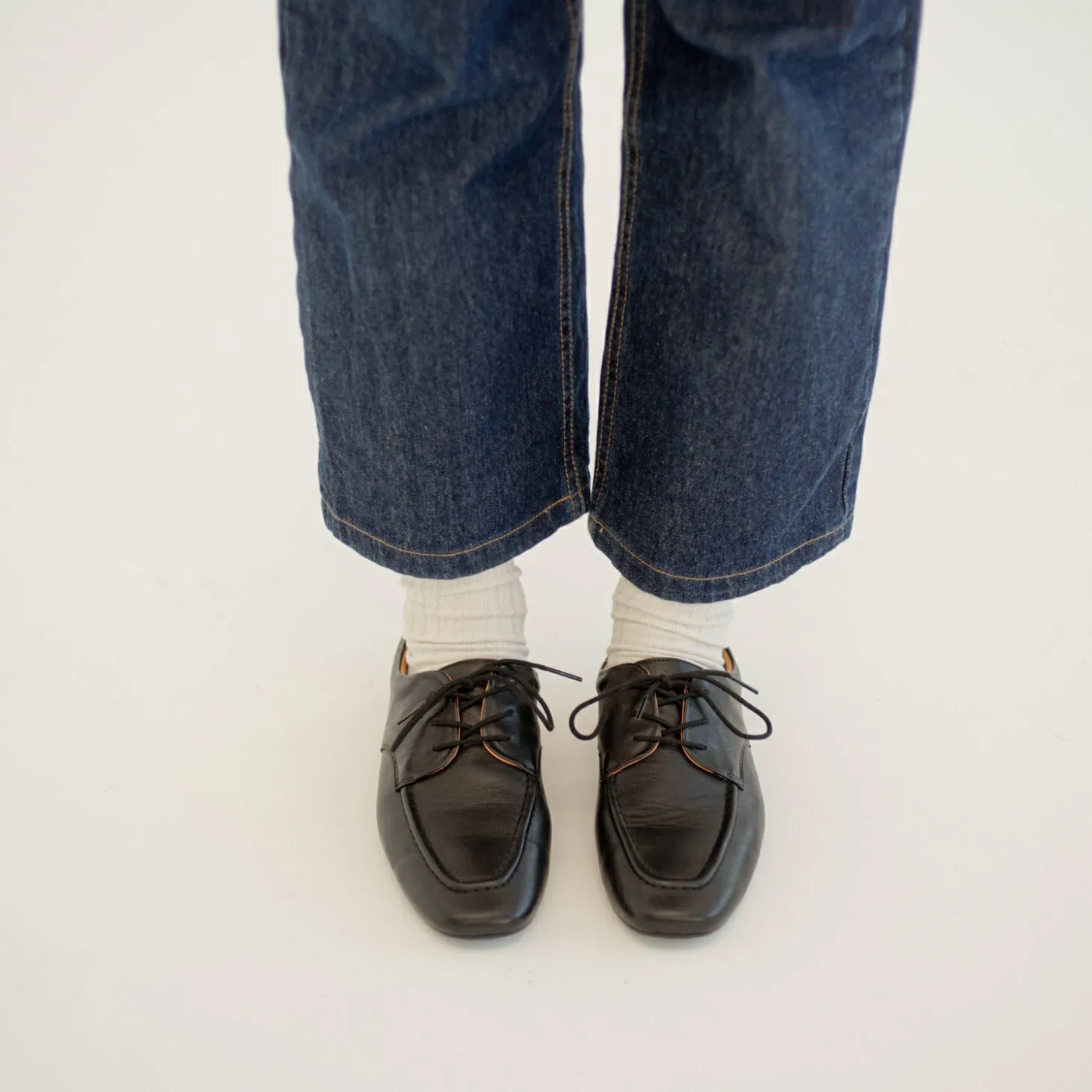 Lila Półbuty, Czarny