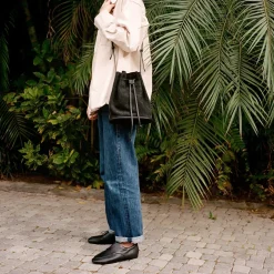 Lila Półbuty, Czarny