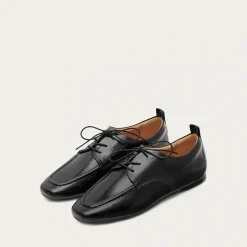 Lila Półbuty, Czarny Polysk