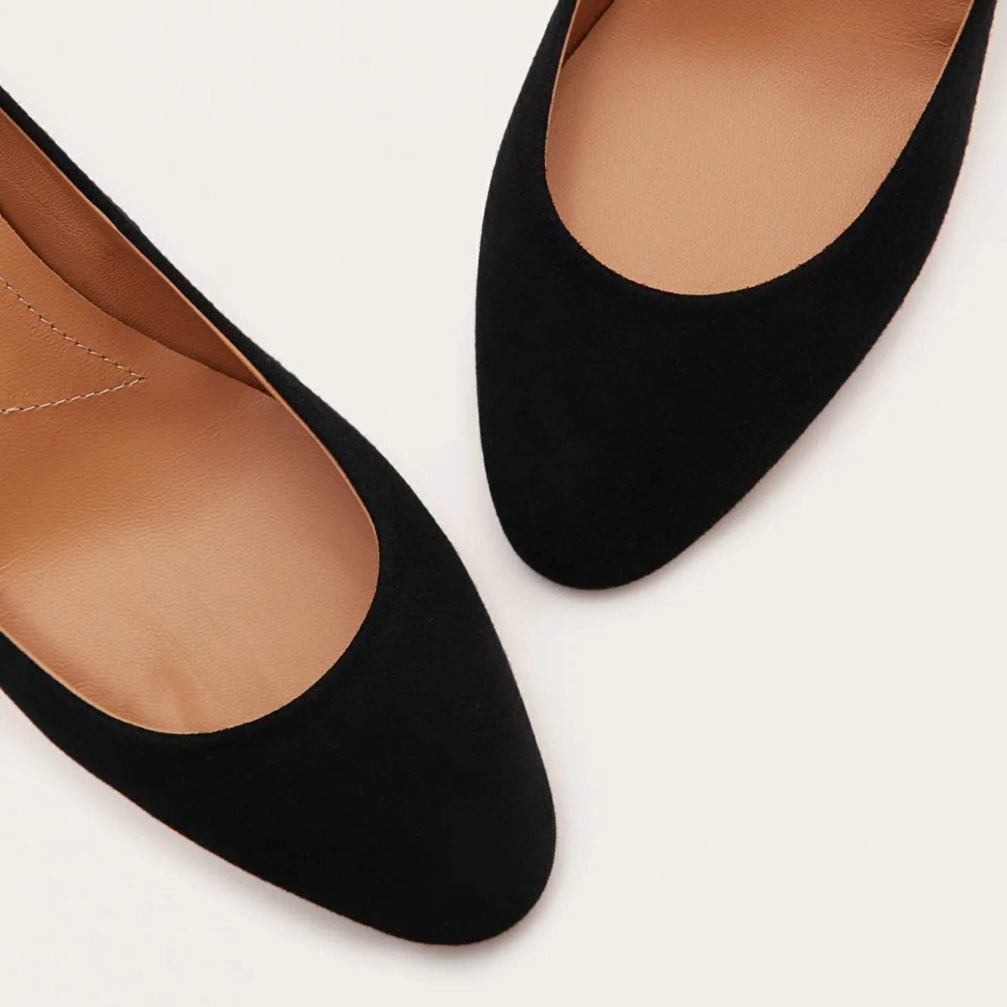 Migdal Czółenka Na Wysokim Obcasie, Czarny Zamsz