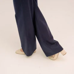 Migdal Czółenka Na Wysokim Obcasie, Kremowy