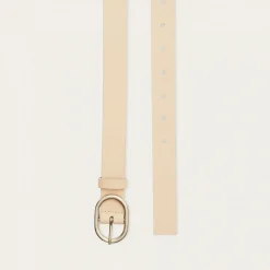 Pasek Z Owalna Klamra, Jasny Nubuk