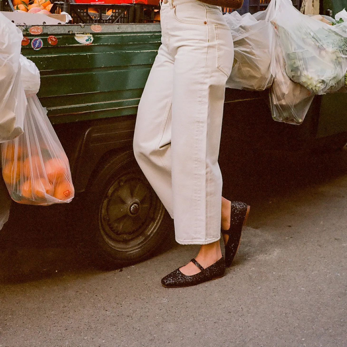 Pass Baleriny, Czarny Brokat