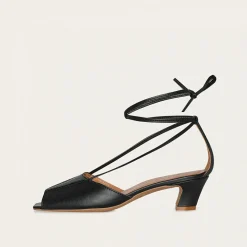 Patio Sandaly, Czarny