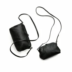 Rofe Torebka M, Plecionka Czarny