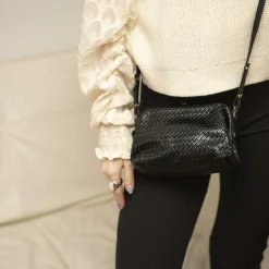 Rofe Torebka S, Plecionka Czarny