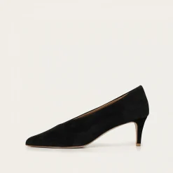 Schpitz Czółenka, Czarny Zamsz