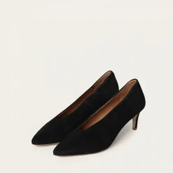 Schpitz Czółenka, Czarny Zamsz