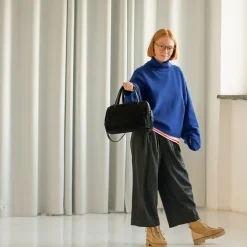 Sofia Torebka M, Czarny Welur