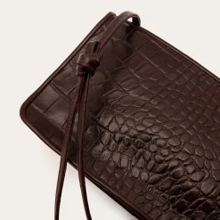 Suzanne Torebka M, Brazowy Wzor Krokodyla