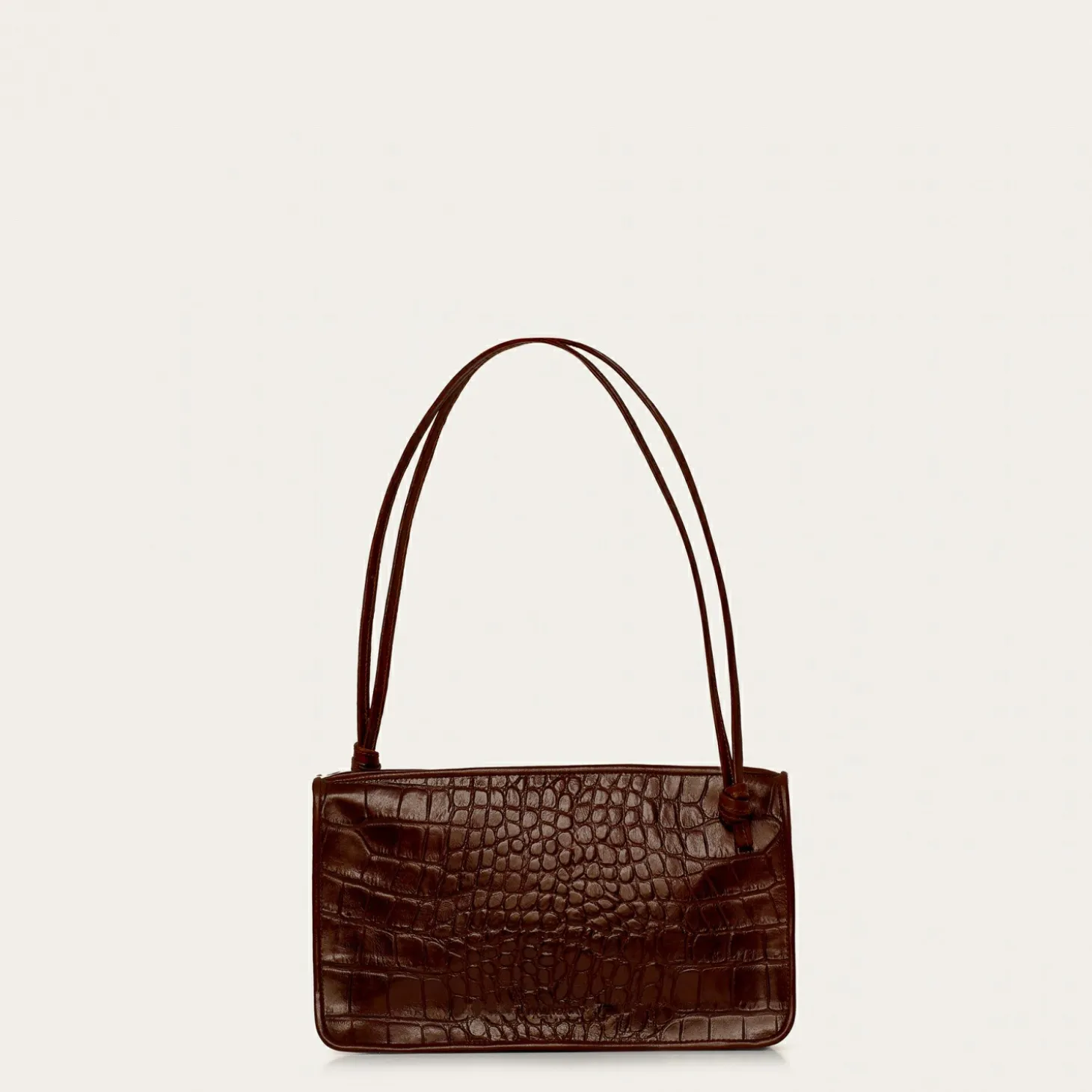 Suzanne Torebka M, Brazowy Wzor Krokodyla
