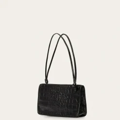 Suzanne Torebka M, Czarny Wzor Krokodyla