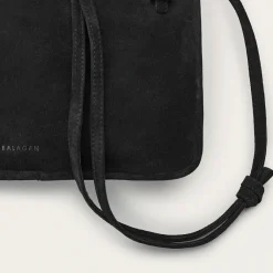 Suzanne Torebka M, Czarny Welur