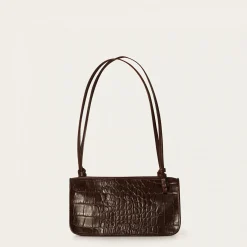 Suzanne Torebka S, Brazowy Wzor Krokodyla