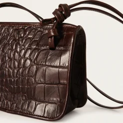 Suzanne Torebka S, Brazowy Wzor Krokodyla