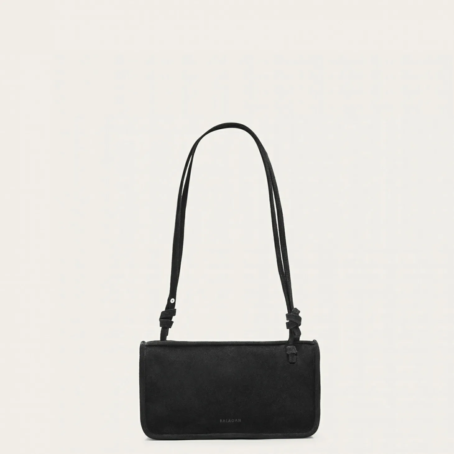 Suzanne Torebka S, Czarny Welur