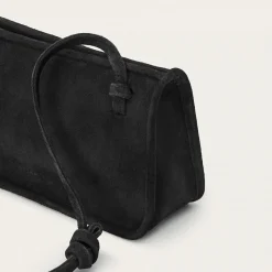 Suzanne Torebka S, Czarny Welur