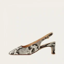 Veronica Czółenka, Zlamana Biel Wzor Pytona