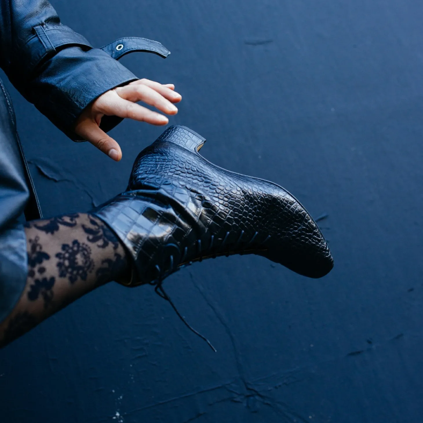 Victoria Botki, Czarny Wzor Krokodyla